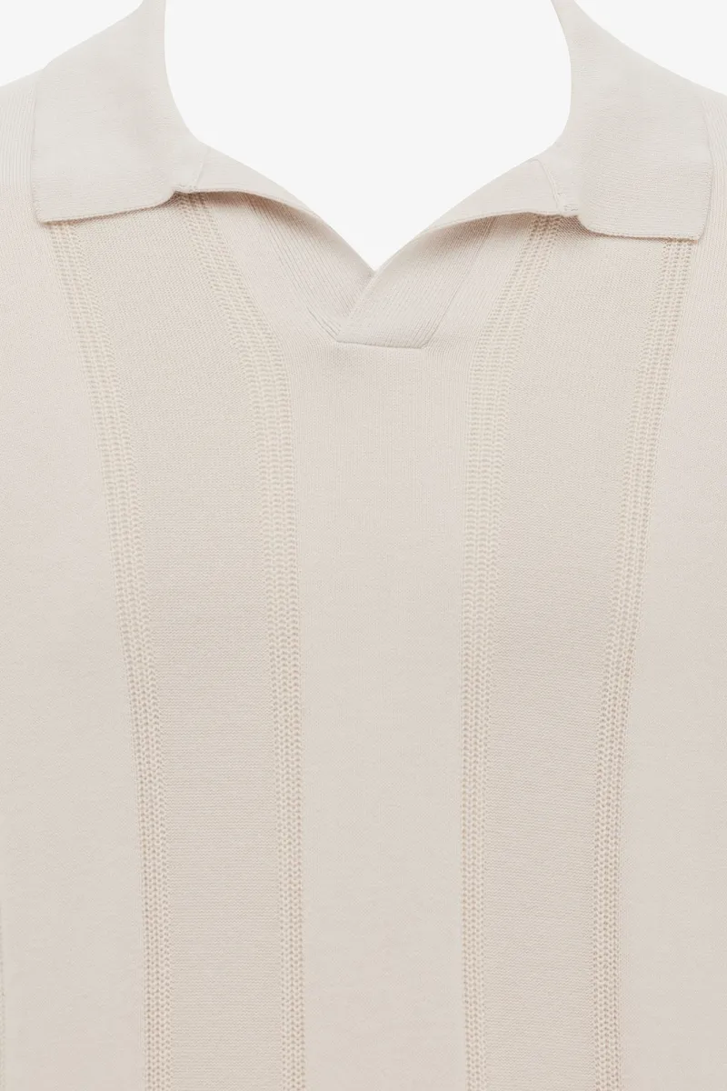Structuur Polo | Beige