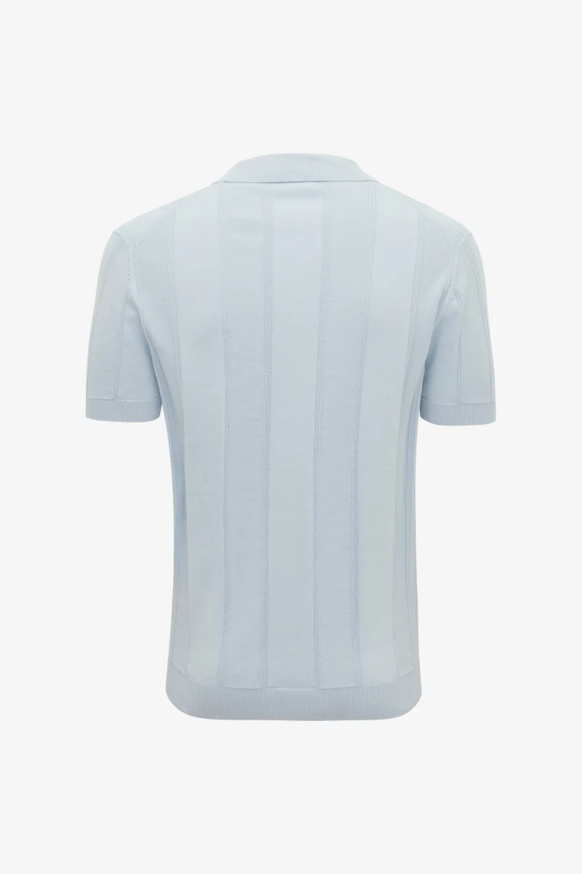 Structuur Polo | Lichtblauw