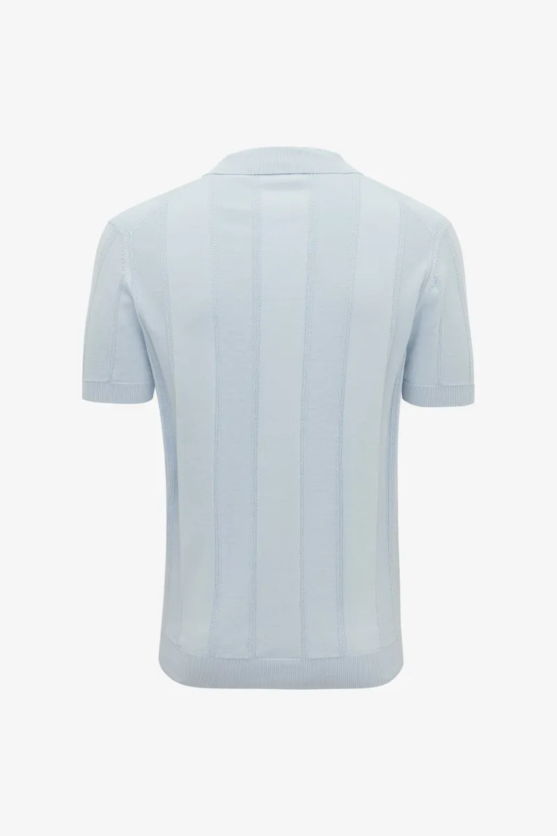 Structuur Polo | Lichtblauw