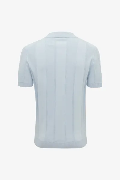Structuur Polo | Lichtblauw