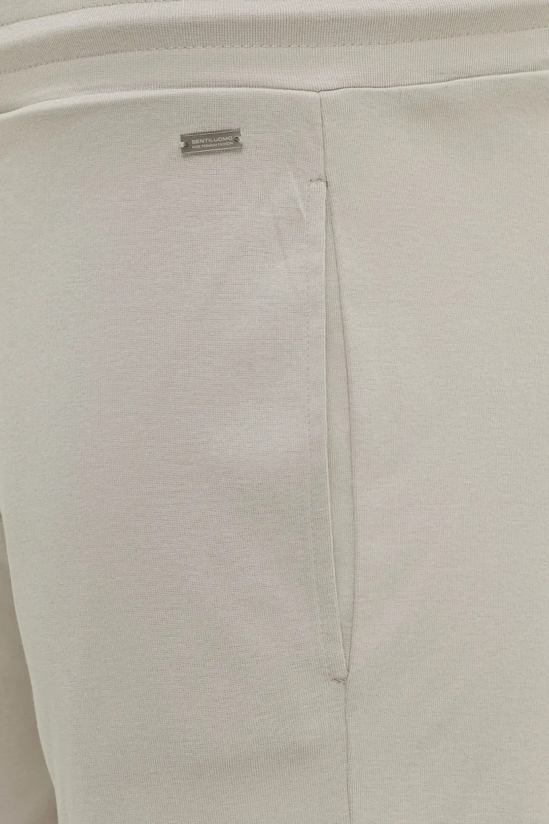 Cotton Shorts | Beige