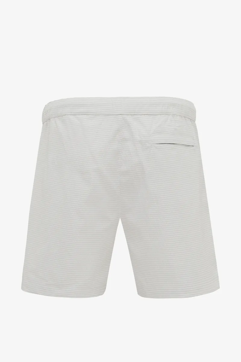 Lipari Zwembroek | Lichtgrijs Gestreept