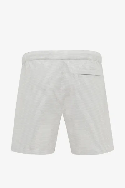 Lipari Zwembroek | Lichtgrijs Gestreept