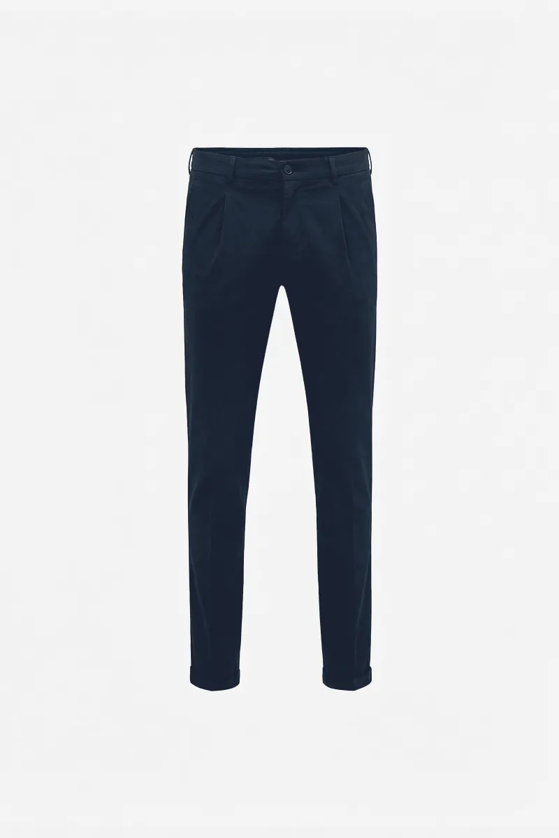 Tailored Trousers | Donkerblauw