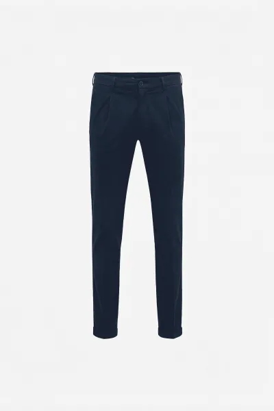 Tailored Trousers | Donkerblauw
