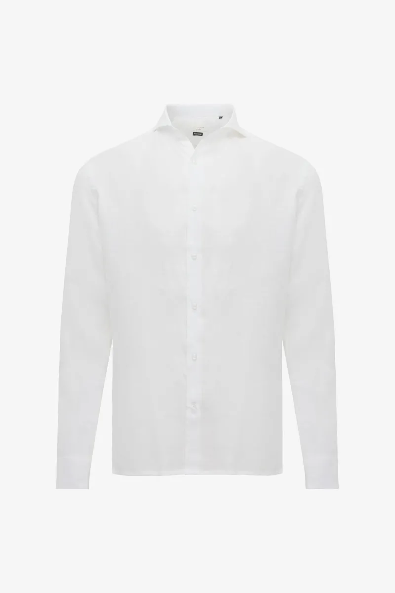 Linnen Overhemd | Wit