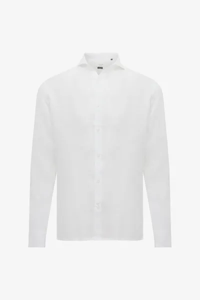 Linnen Overhemd | Wit