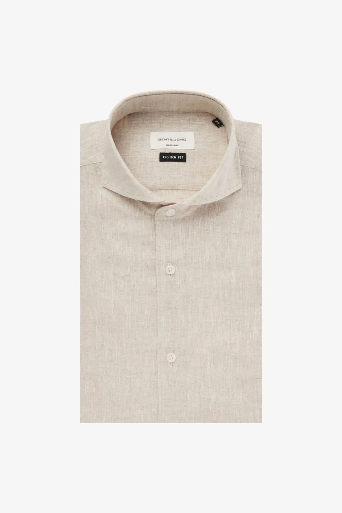 Linnen Overhemd | Beige