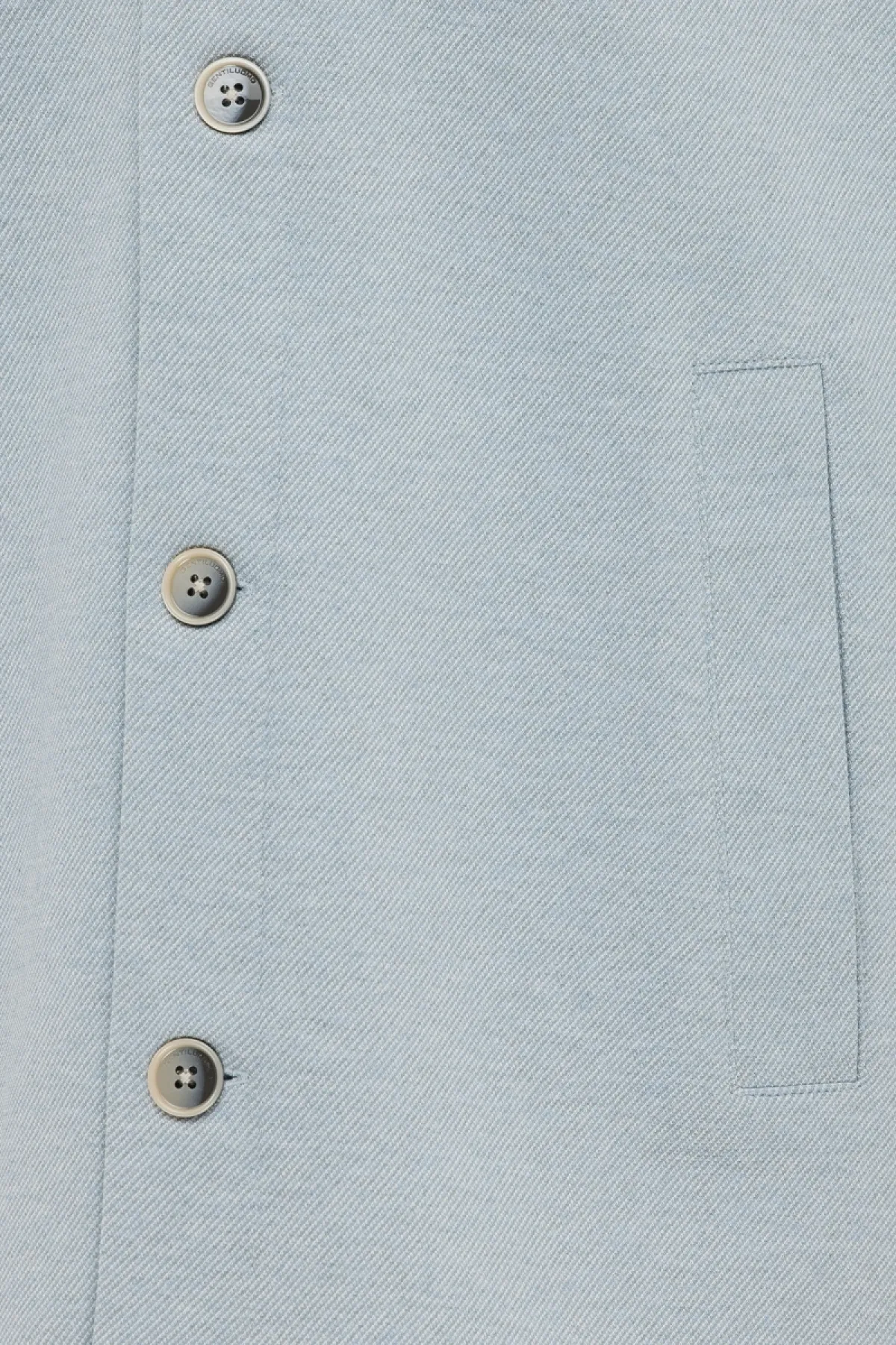 Shirt Jacket Navigli | Lichtblauw