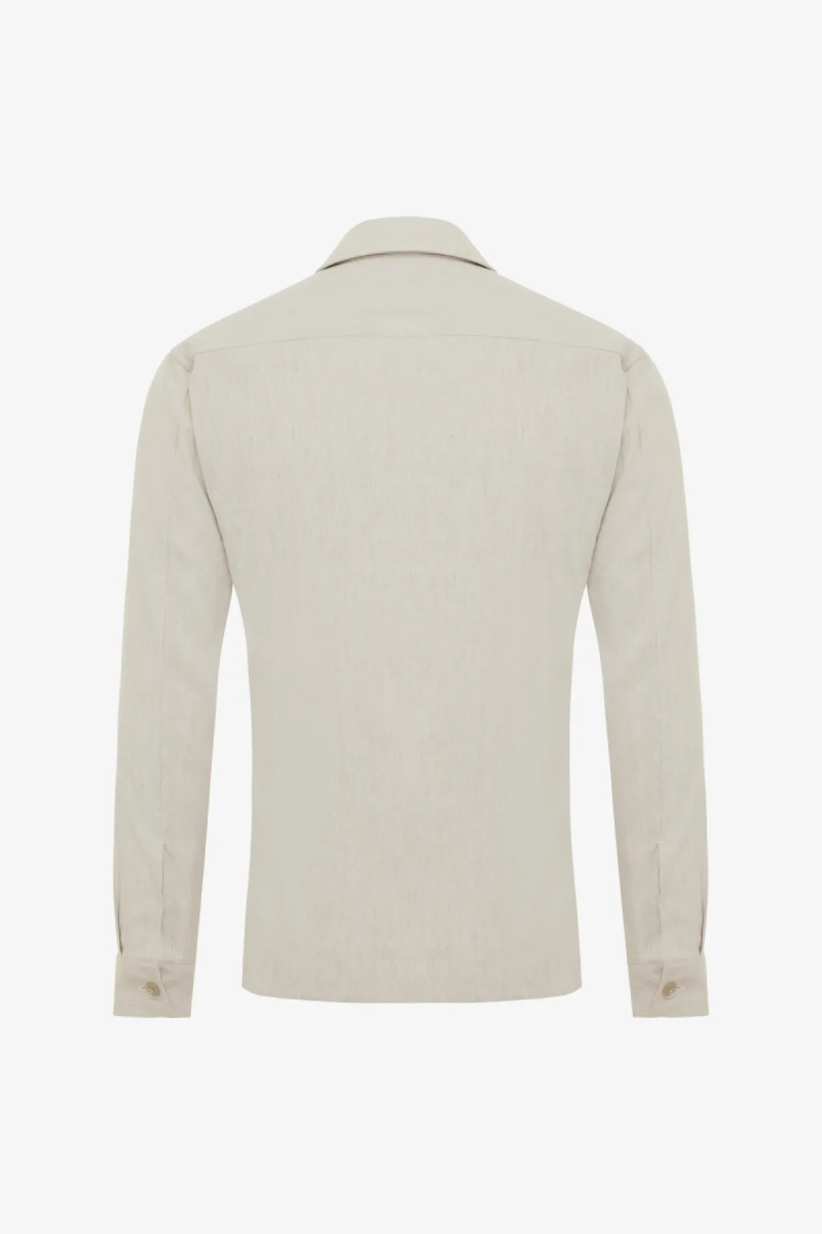 Linnen Overshirt | Beige