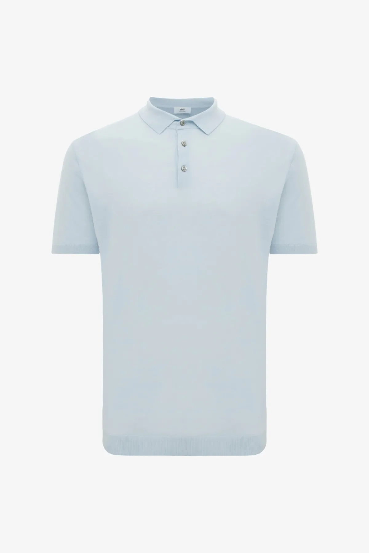 Button Polo | Lichtblauw
