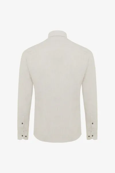 Linnen Overhemd | Beige
