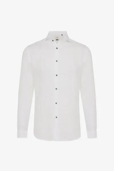 Linnen Overhemd | Wit