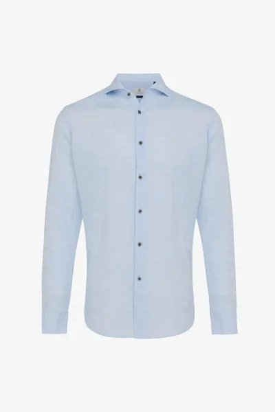 Linnen Overhemd | Lichtblauw