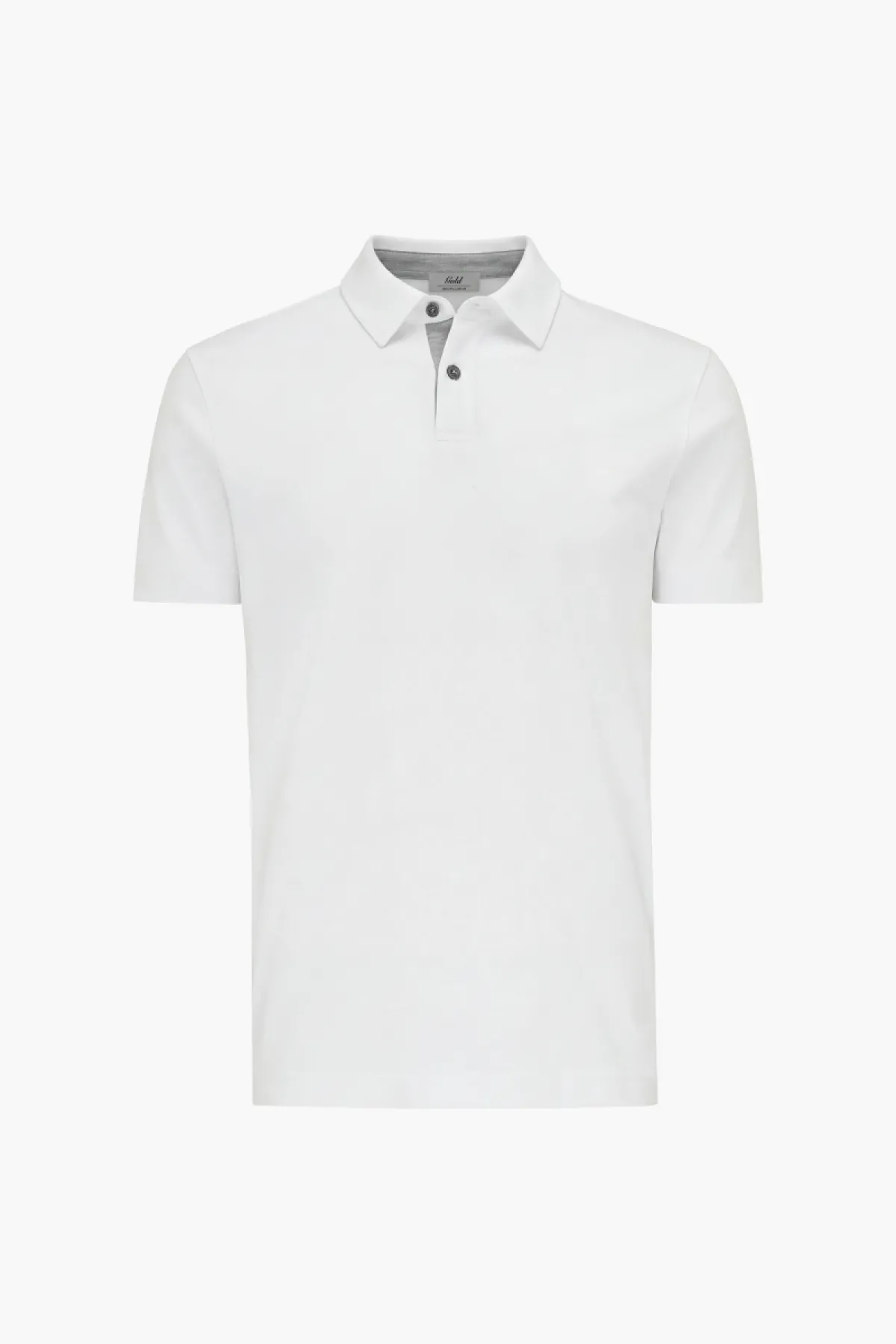 2-Button Polo | Wit