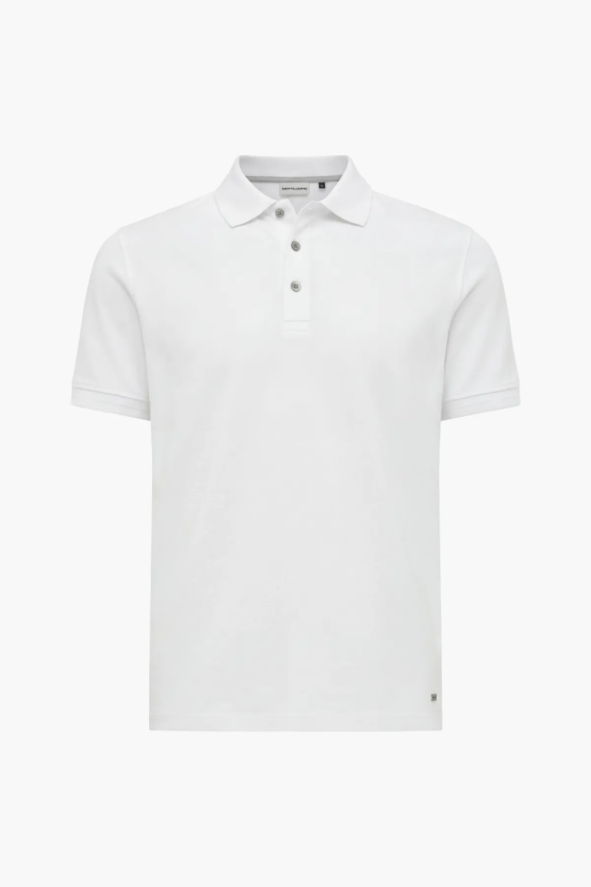 Button Polo | Wit