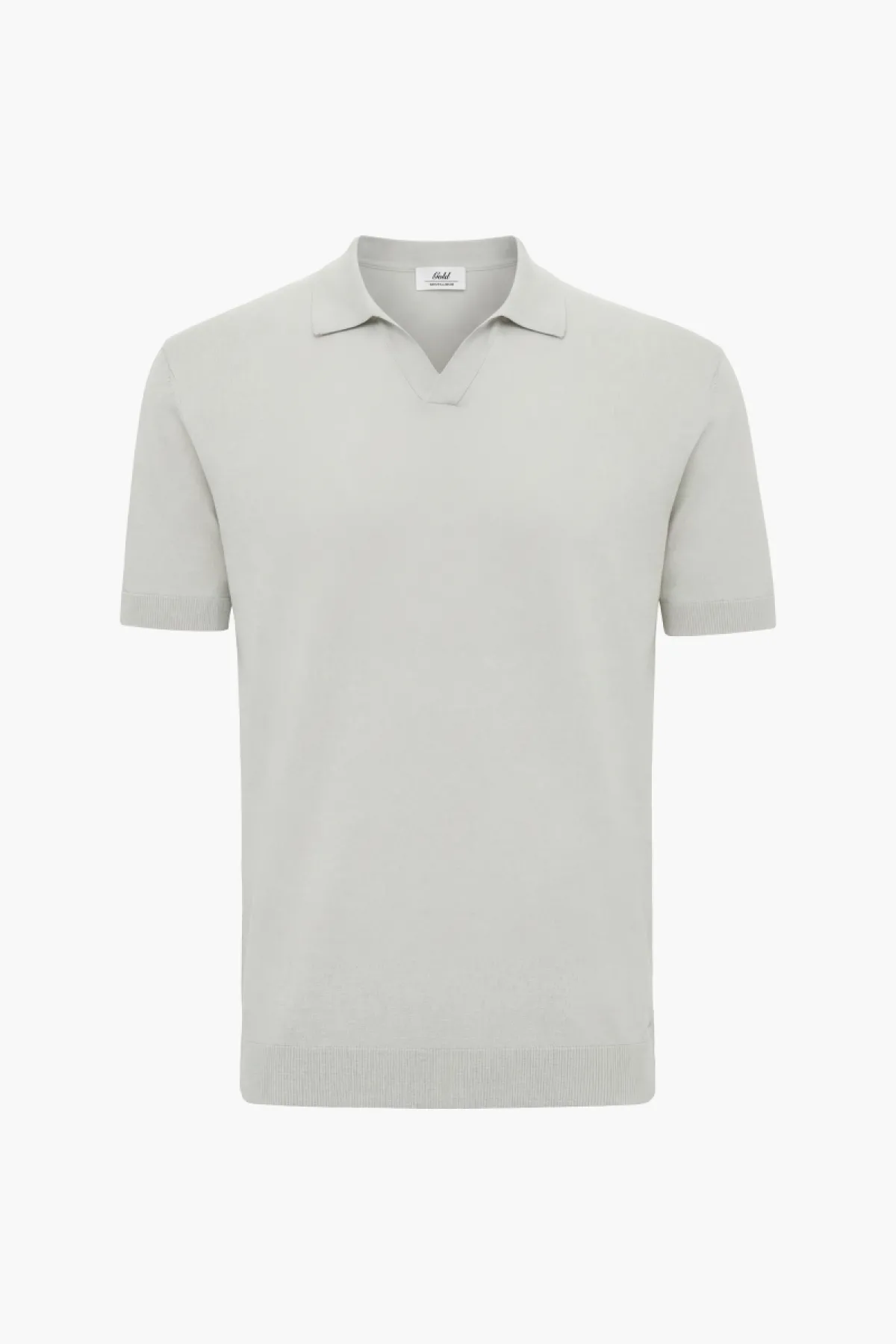 No Button Polo | Groen