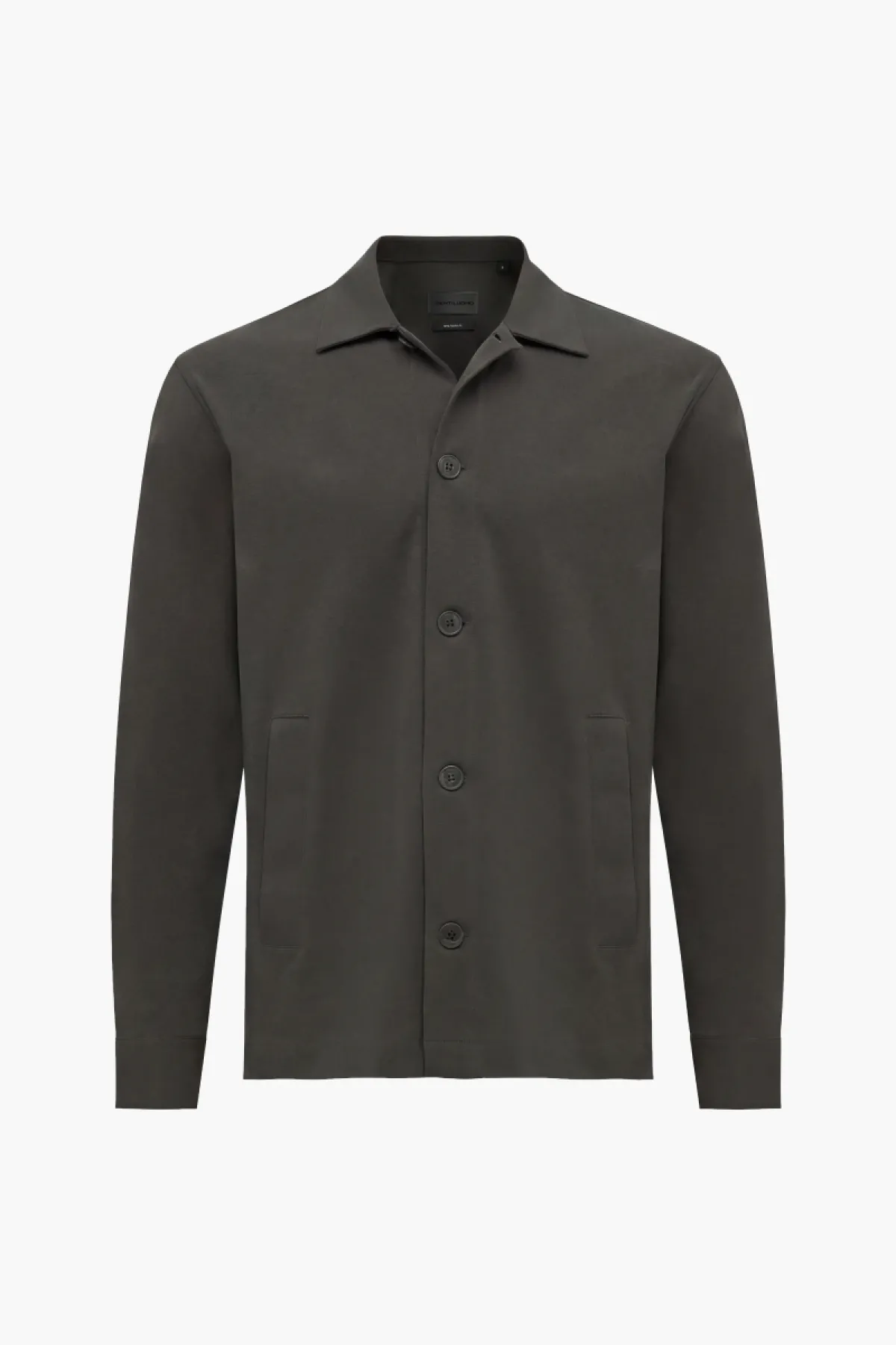 Dynamic overshirt | Donkergroen