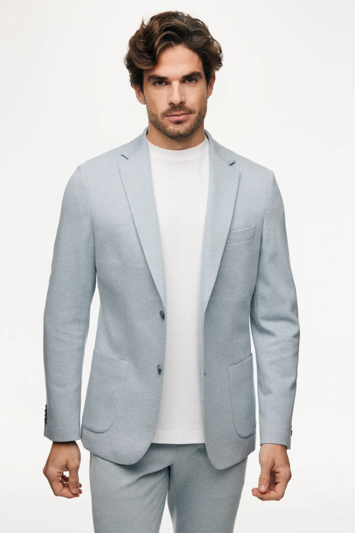 Gold colbert Bergomi | Lichtblauw