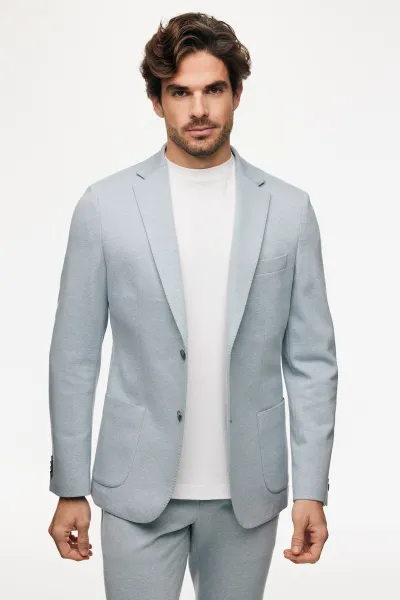 Gold colbert Bergomi | Lichtblauw