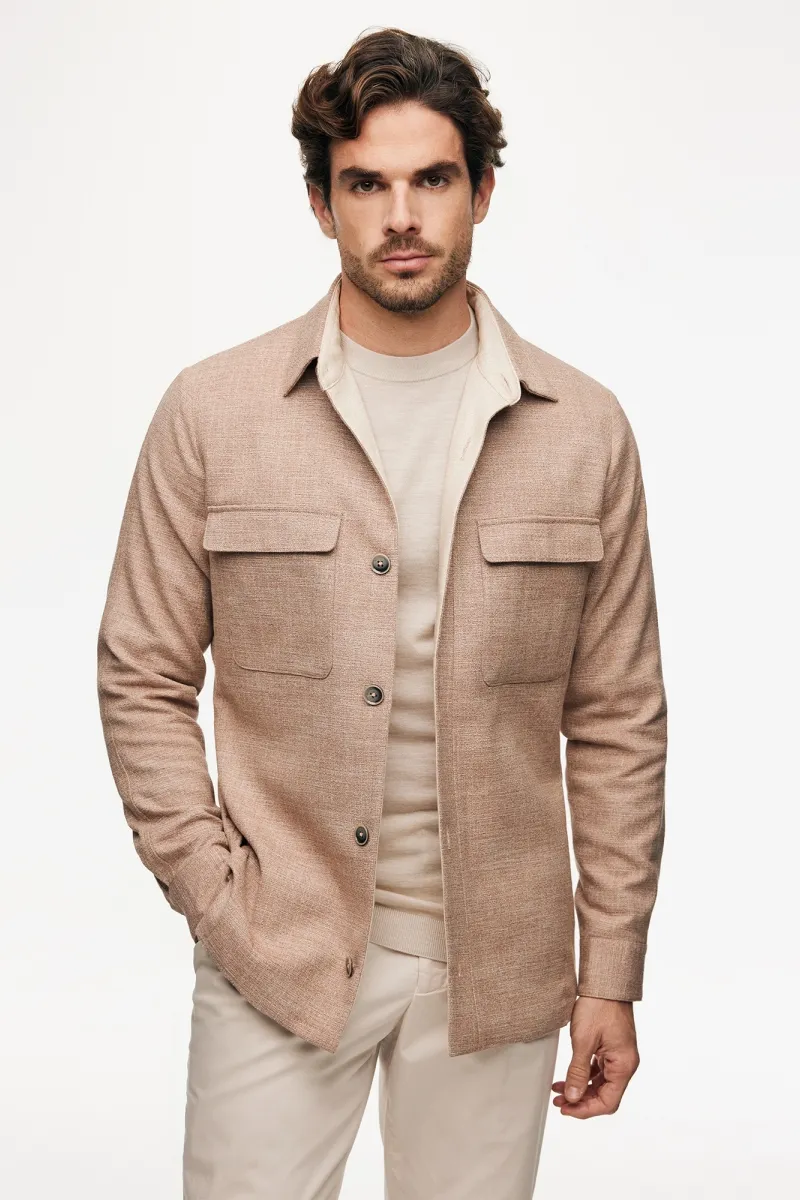 Remo Shirtjacket | Oranje