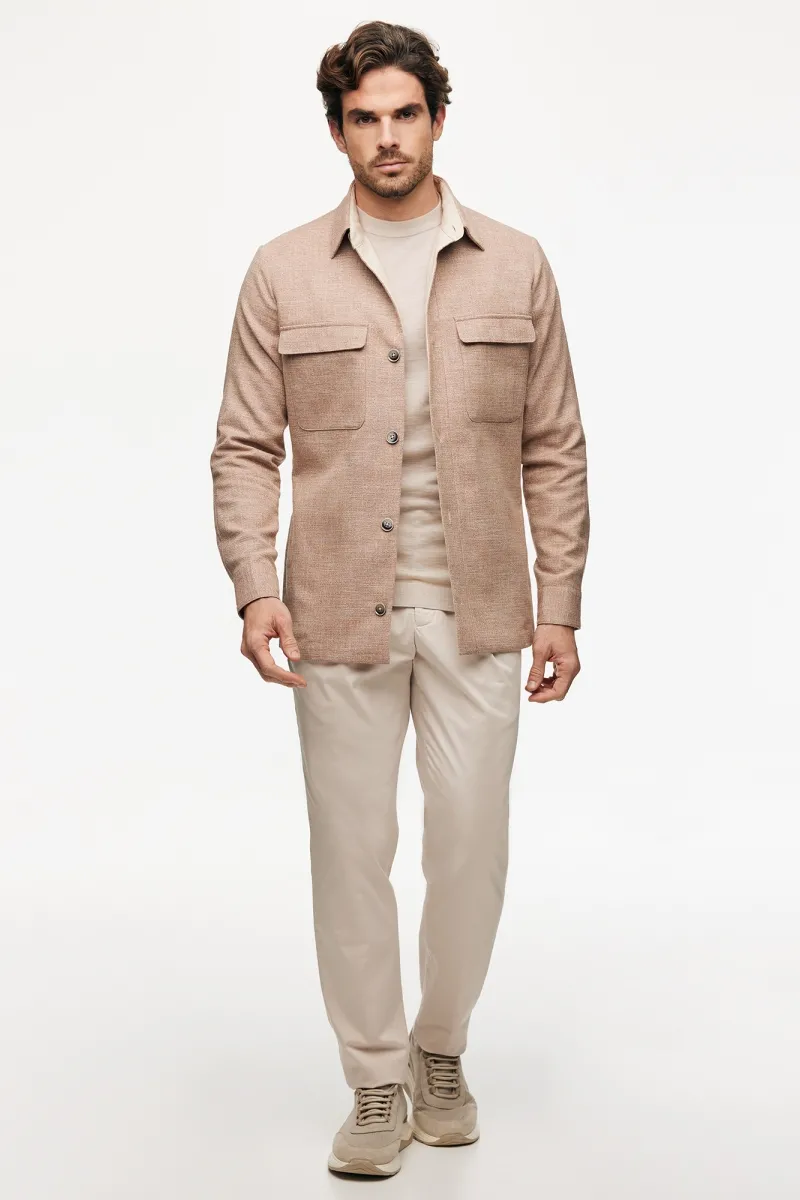 Remo Shirtjacket | Oranje