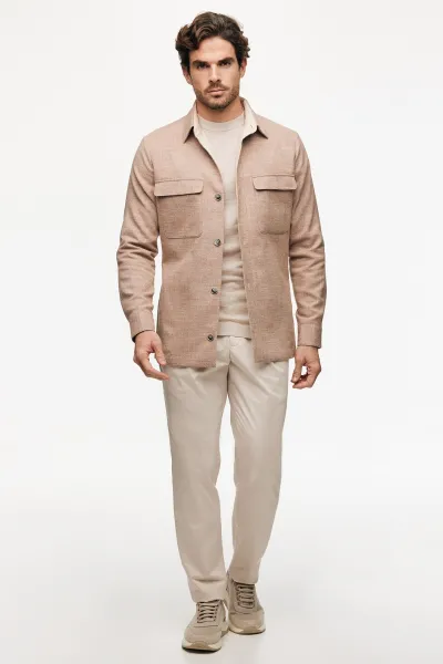 Remo Shirtjacket | Oranje