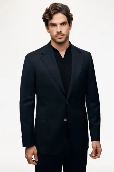 Wol Colbert | Donkerblauw