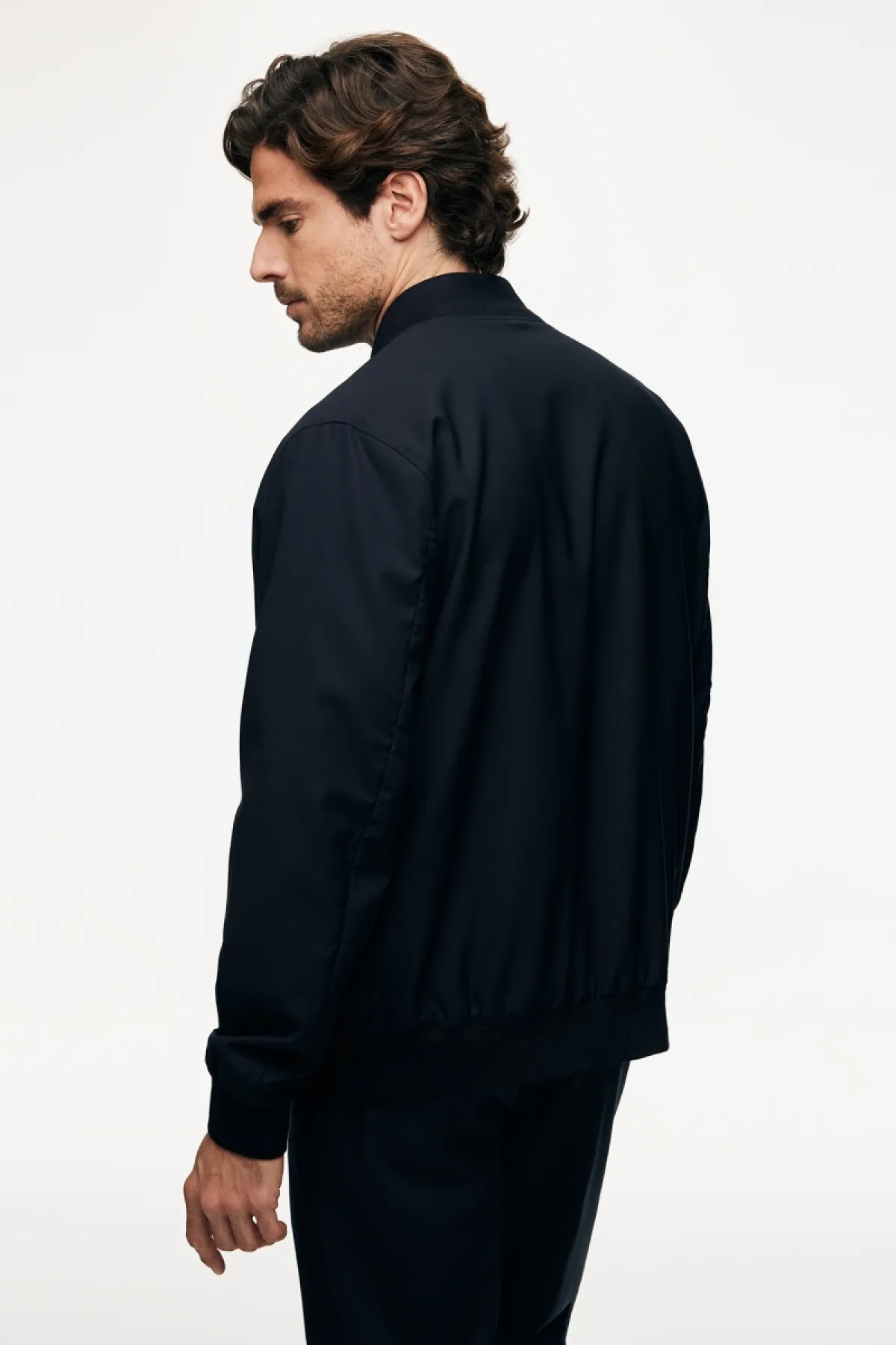 Wollen Jack | Donkerblauw