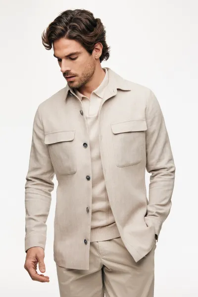 Overshirt Remo | Beige