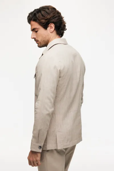 Overshirt Remo | Beige