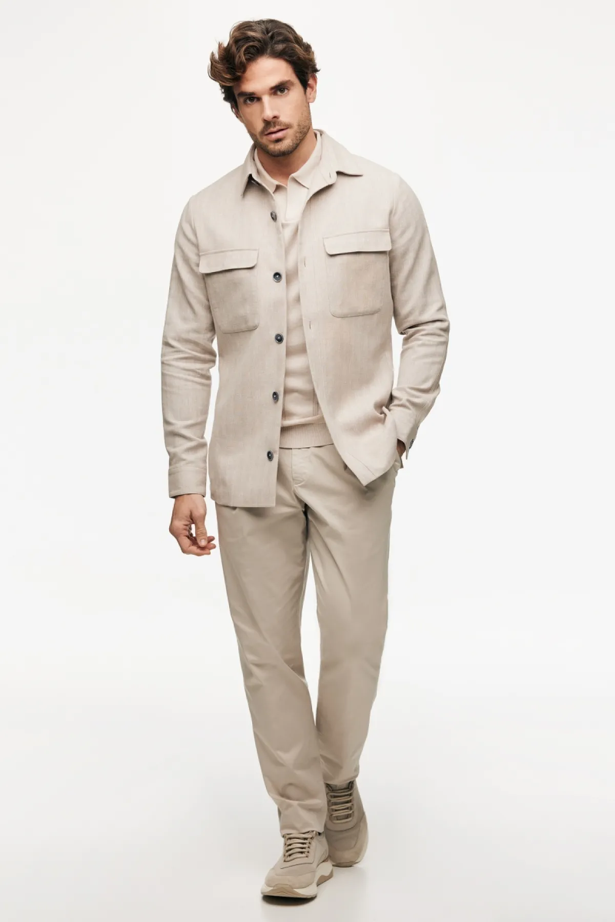 Overshirt Remo | Beige