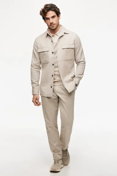 Overshirt Remo | Beige