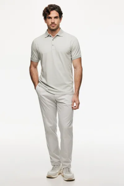 Button Polo | Lichtgroen