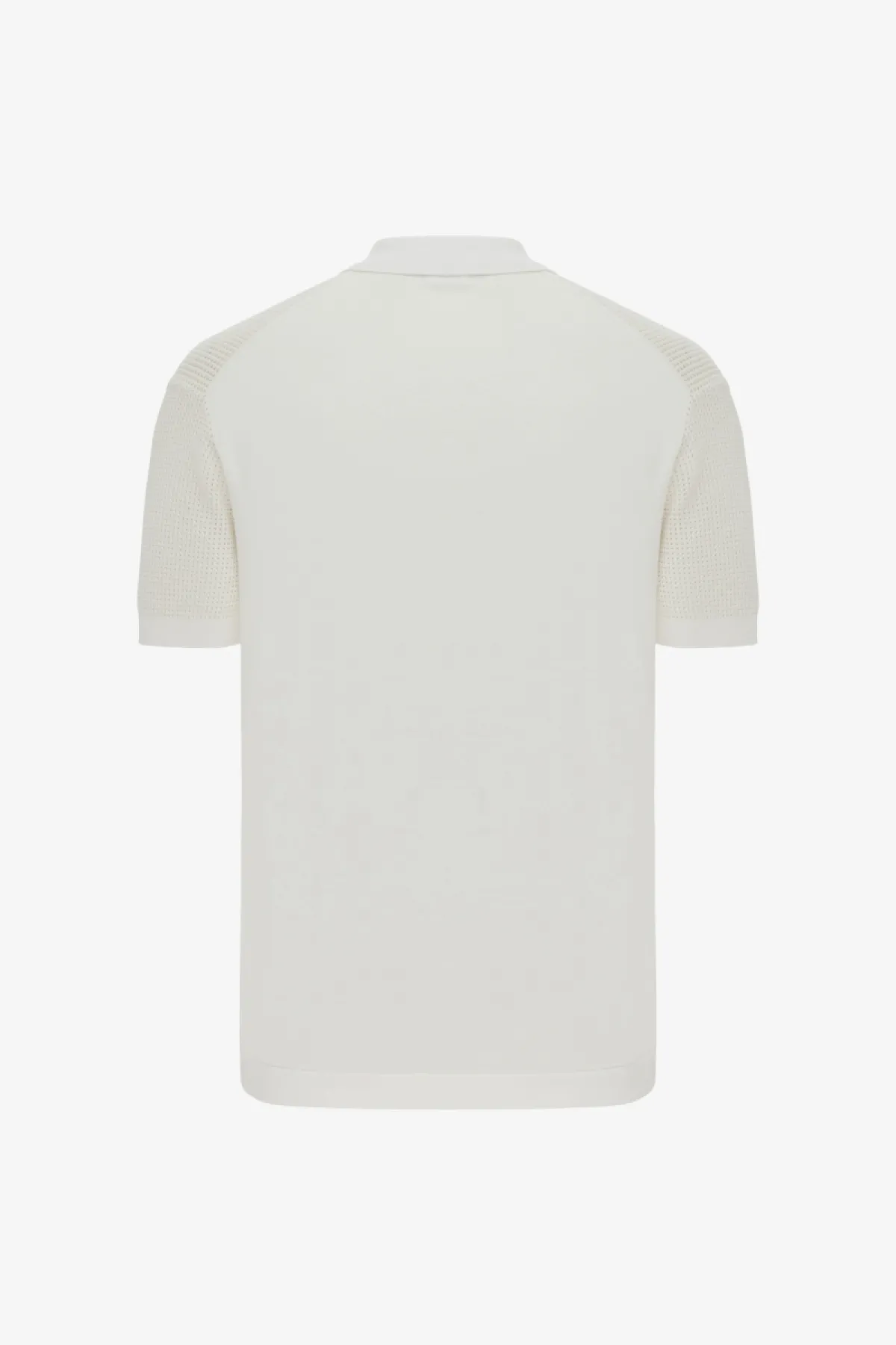 Crochet Polo | Off -white