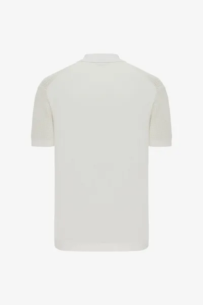 Crochet Polo | Off -white