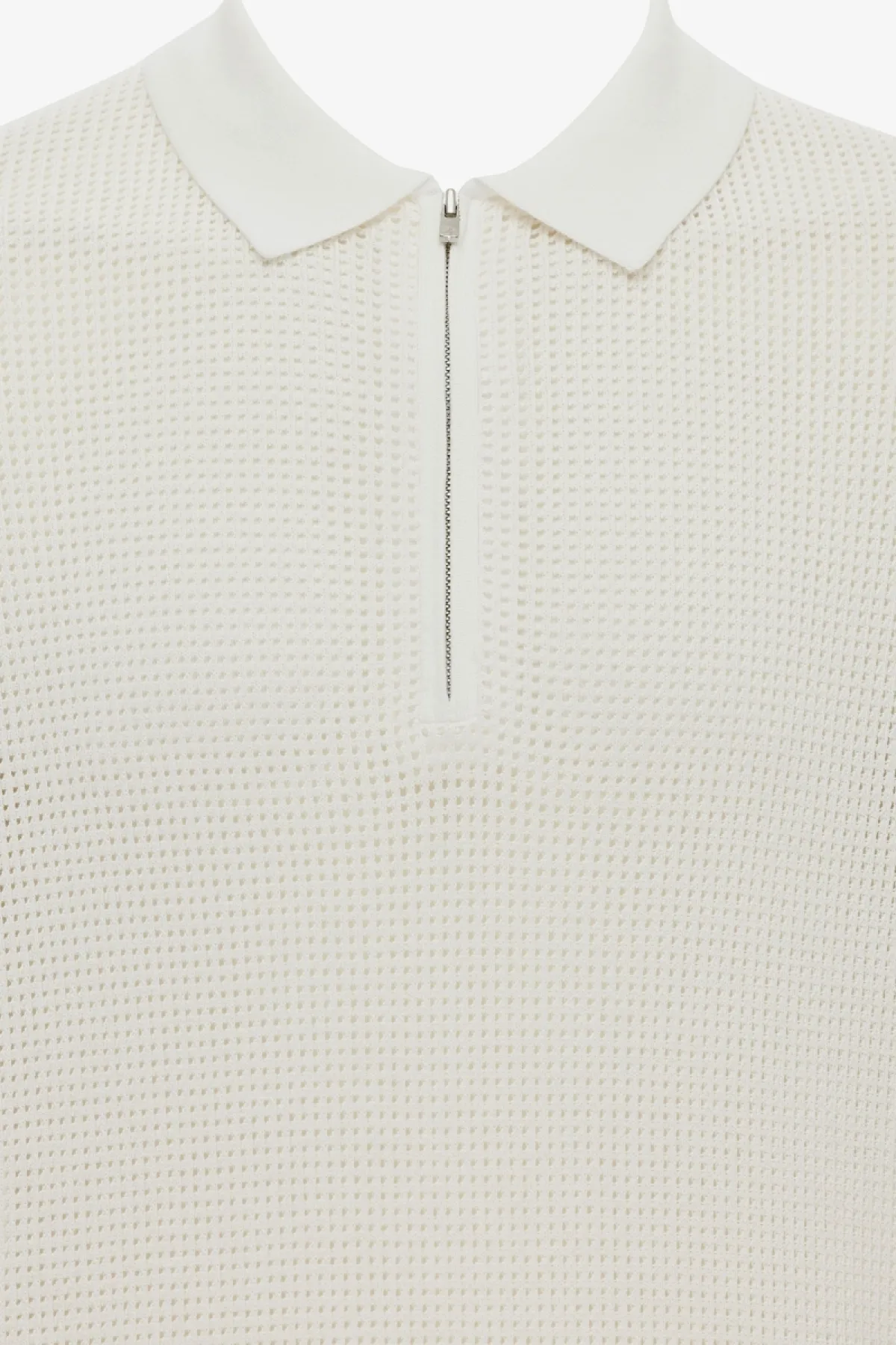 Crochet Polo | Off -white