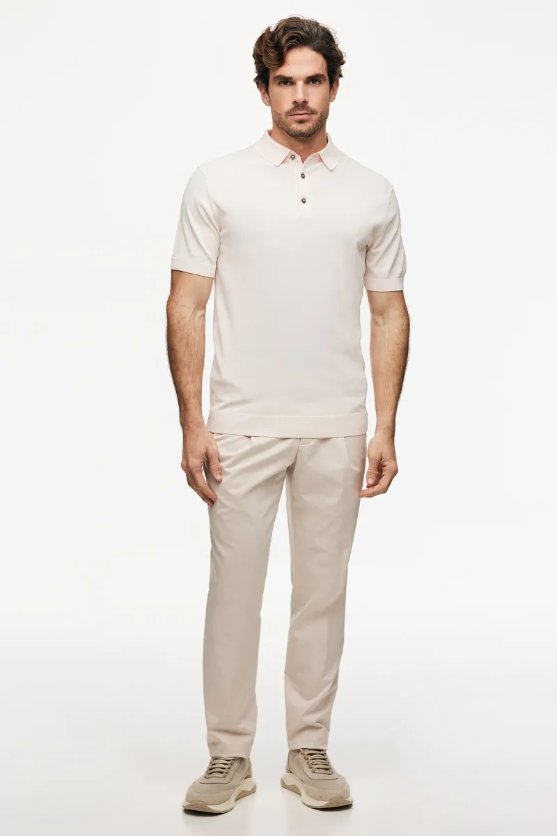 Button Polo | Oranje