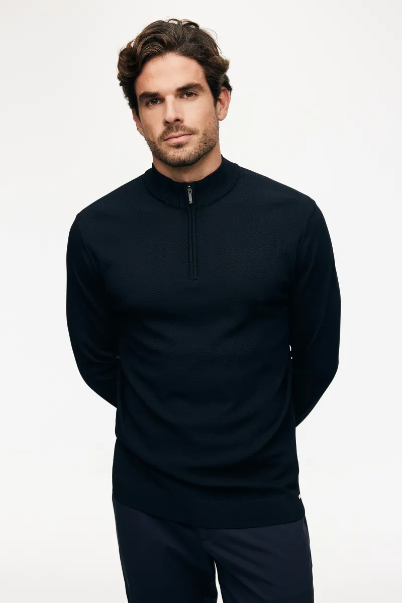 Turtle Half Zip | Donkerblauw
