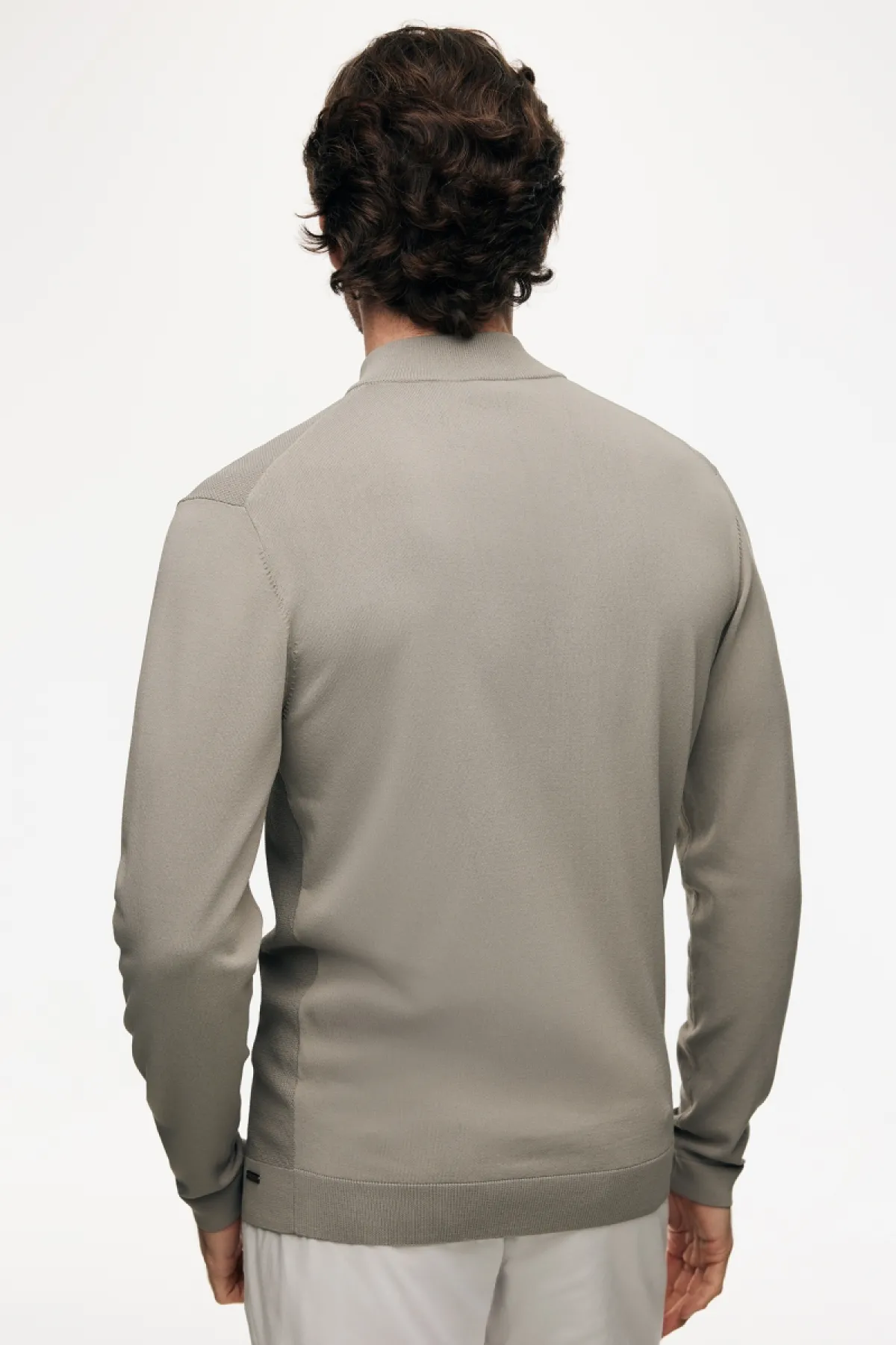Turtle Half Zip | Taupe