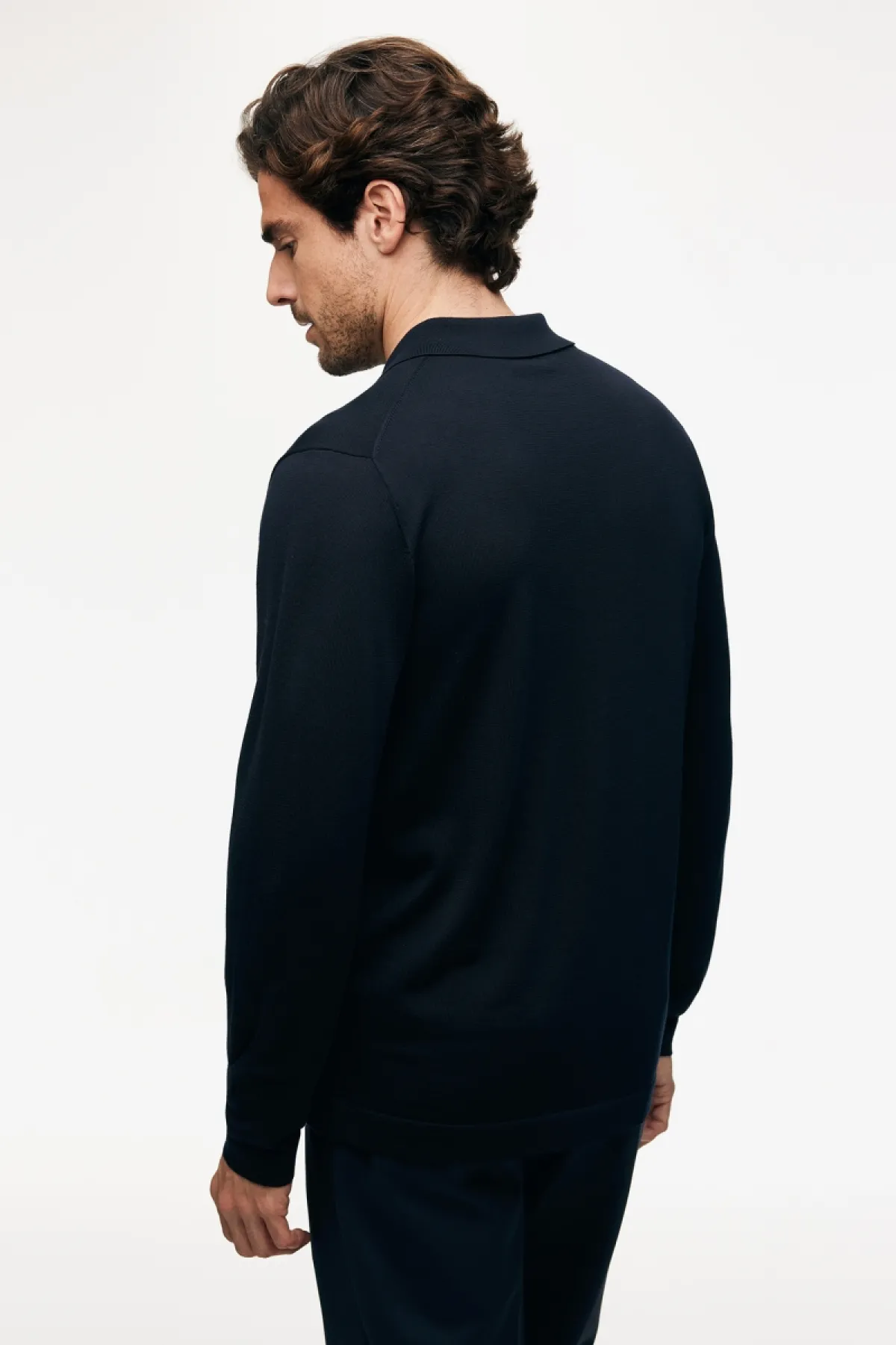 Gebreid Vest | Donkerblauw