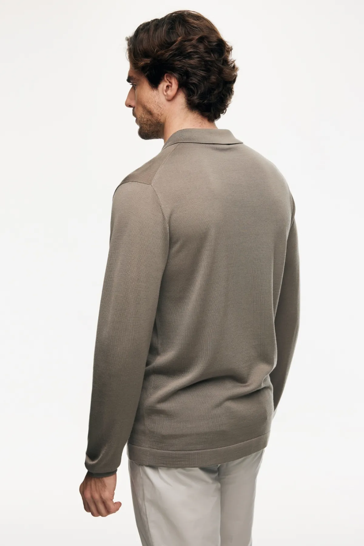 Gebreid Vest | Taupe