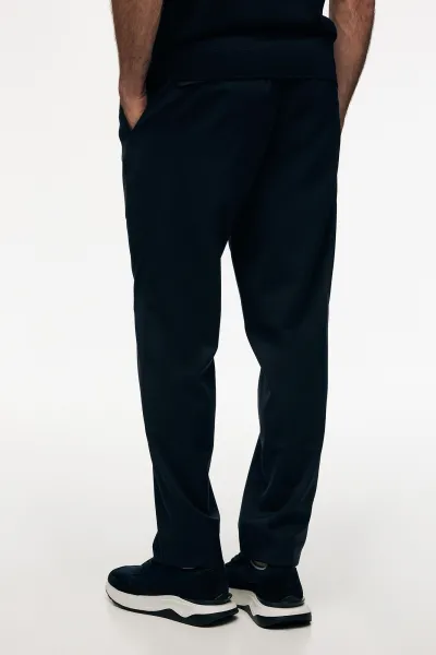 Merino Broek | Donkerblauw