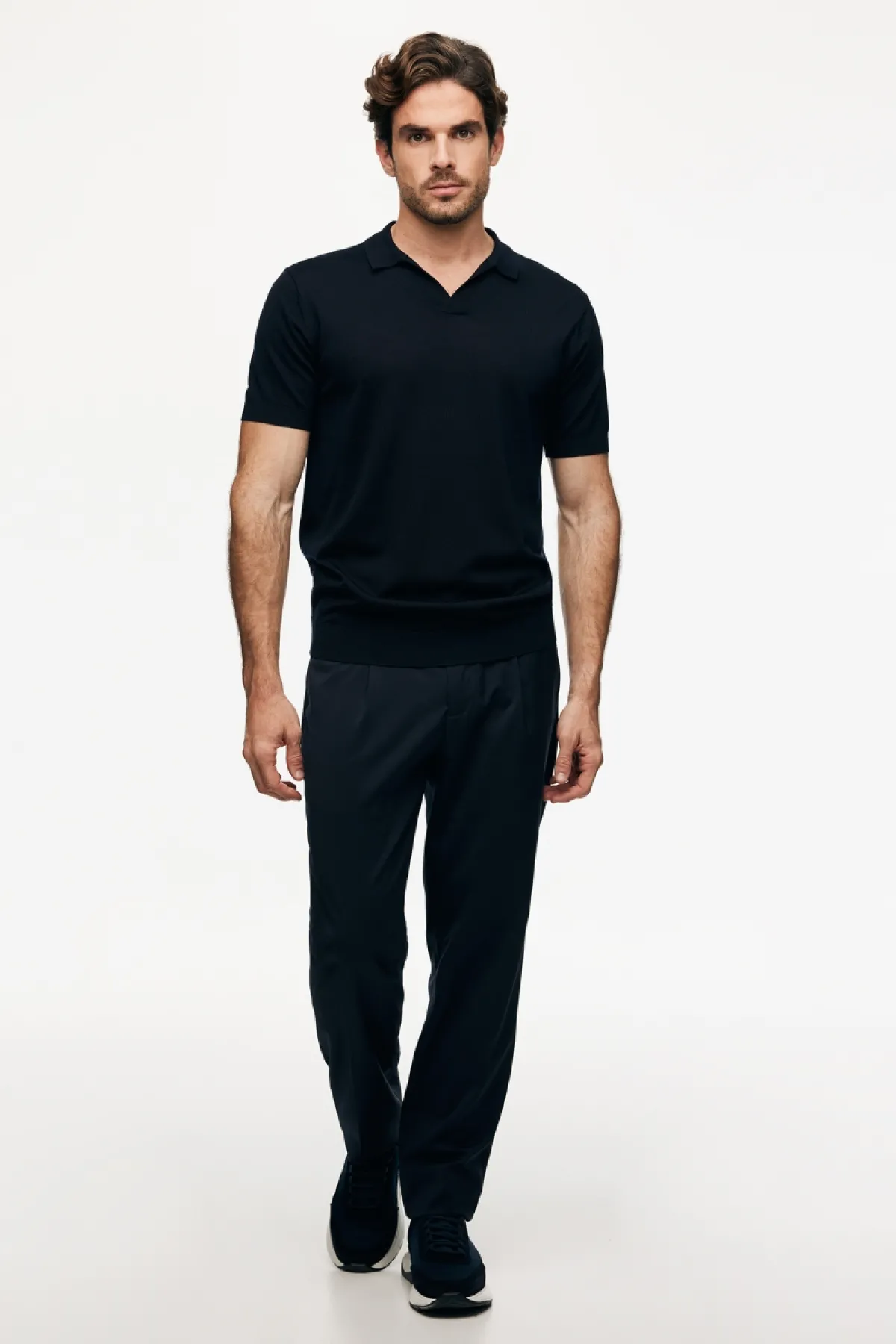 Merino Broek | Donkerblauw