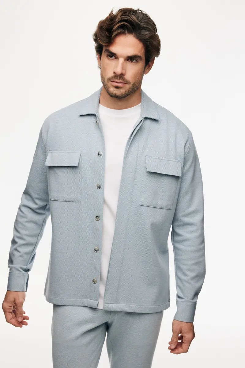 Shirt Jacket Navigli | Lichtblauw