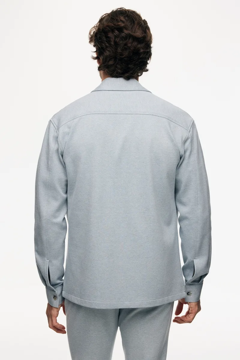 Shirt Jacket Navigli | Lichtblauw