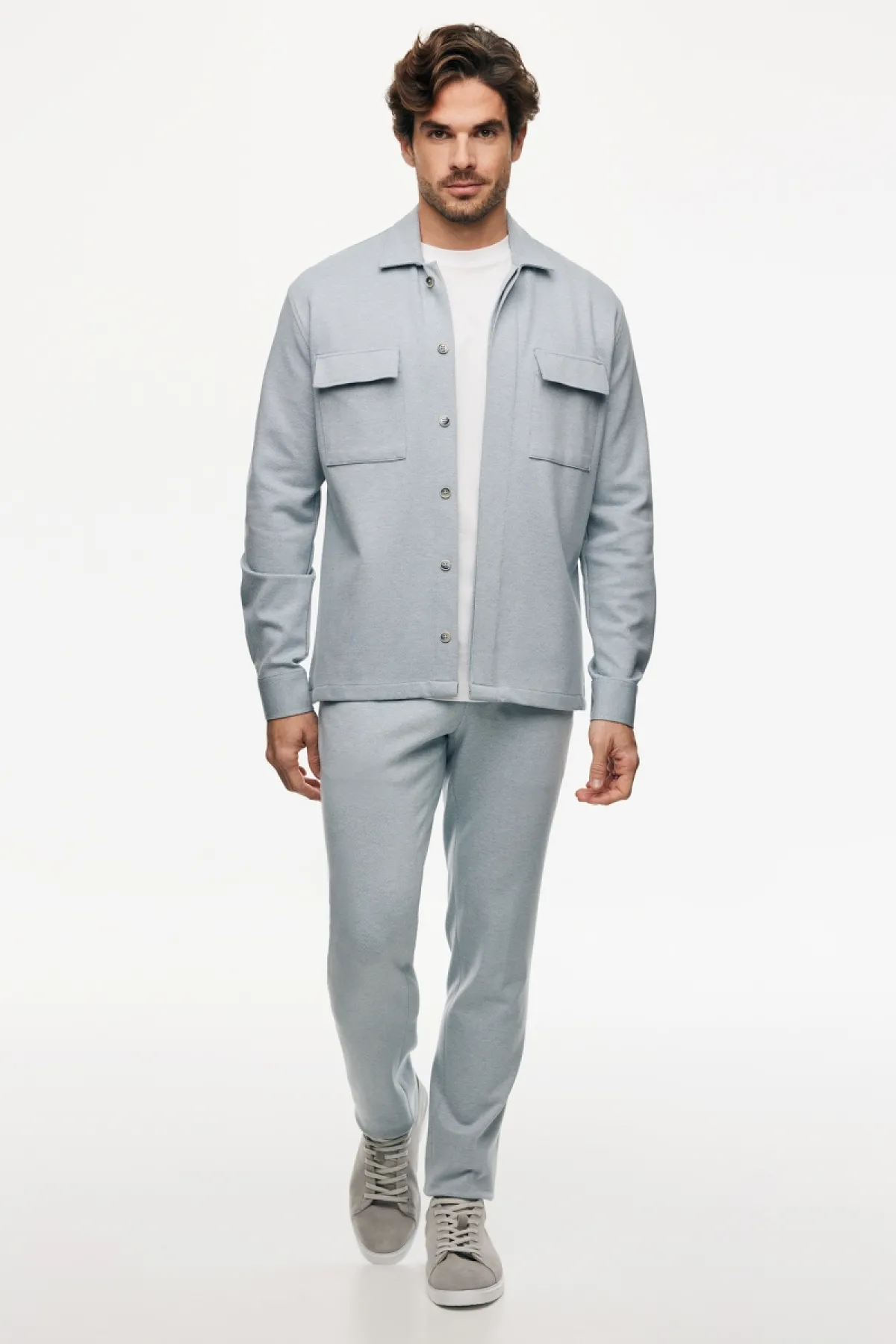 Shirt Jacket Navigli | Lichtblauw