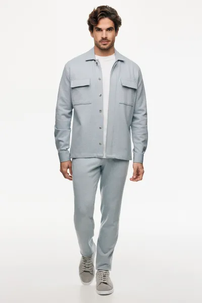 Shirt Jacket Navigli | Lichtblauw