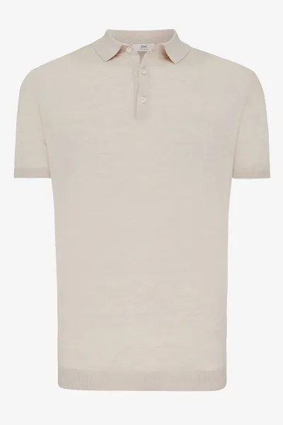 Gold polo | Beige