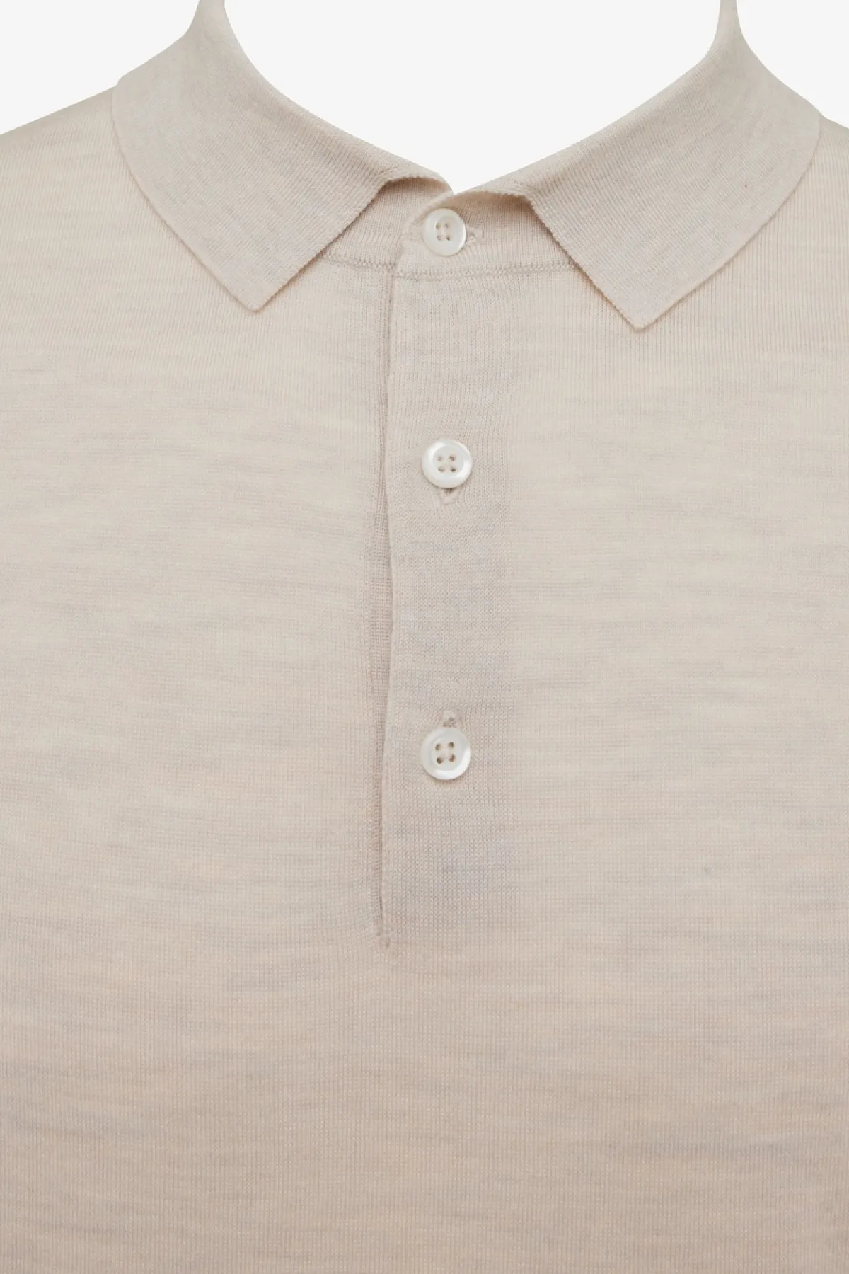Gold polo | Beige